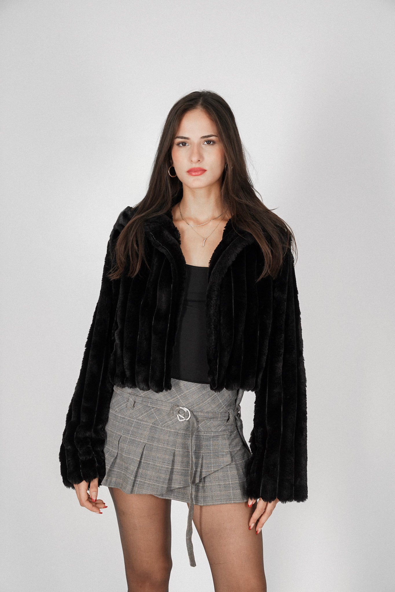 Luxe Black Fur
