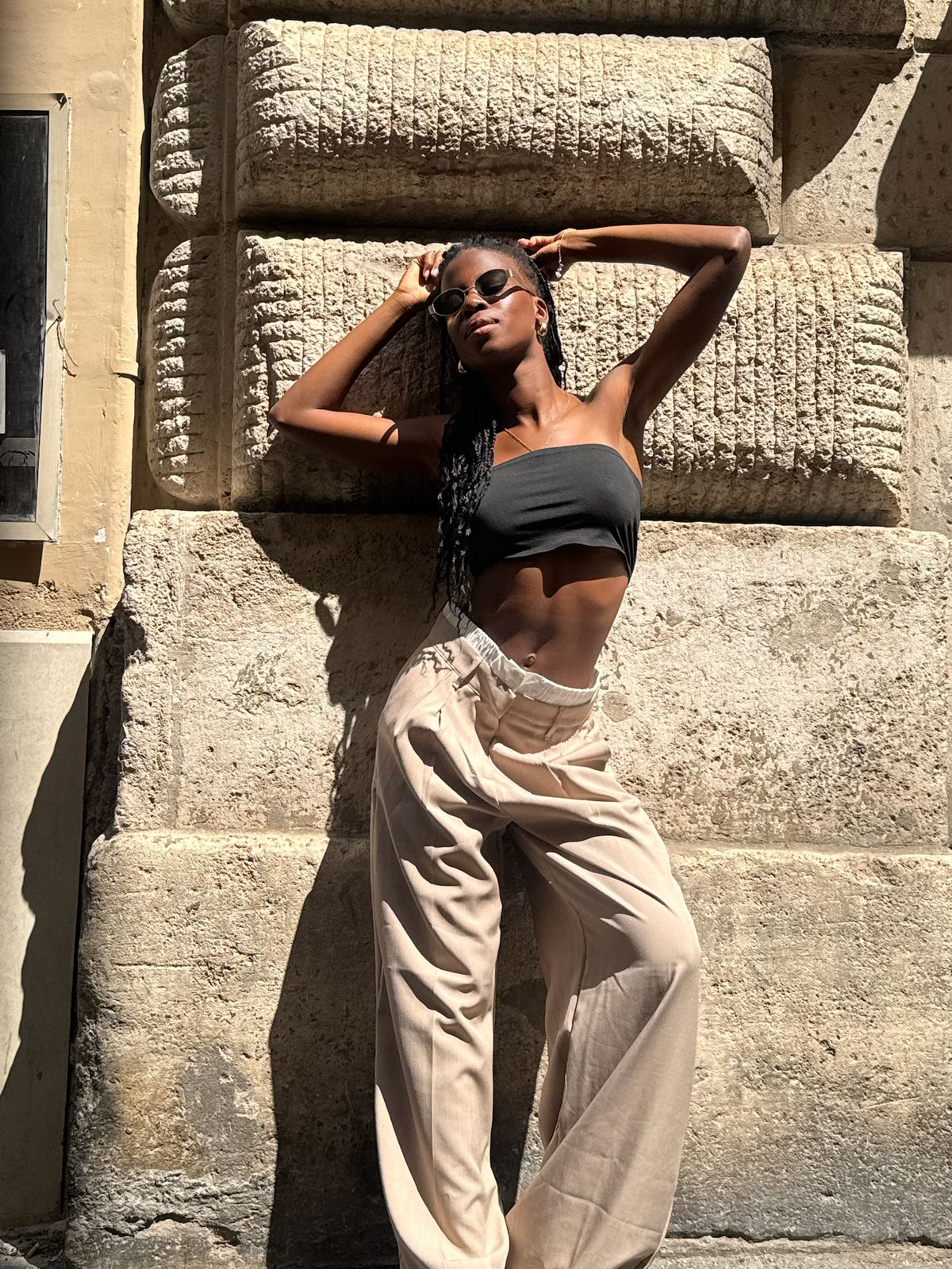 The Statement Pants in Beige