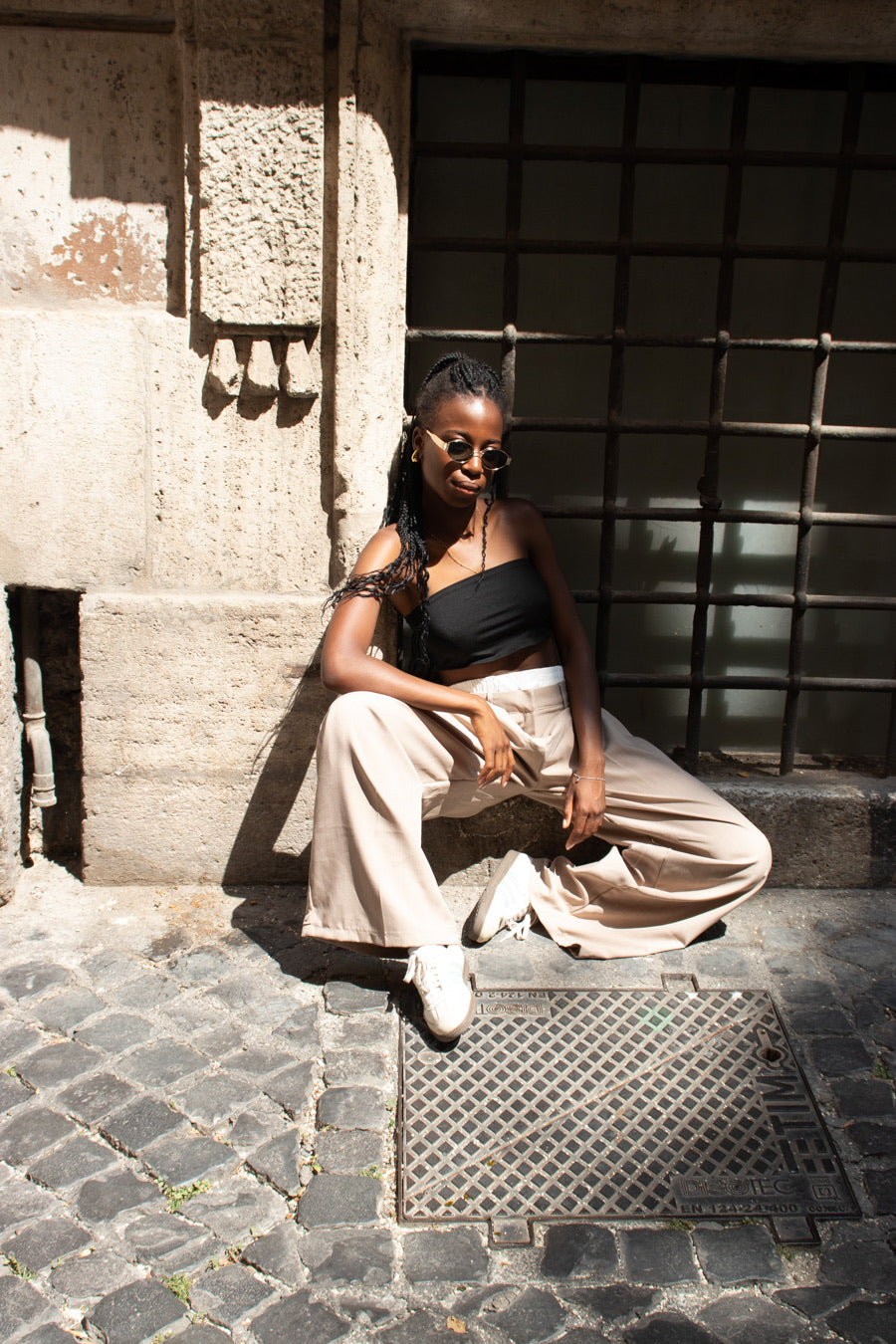 The Statement Pants in Beige